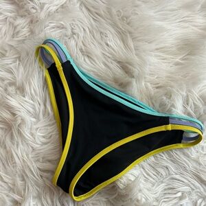 Victoria's Secret Black and Yellow Bikini